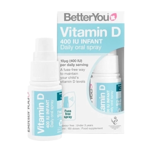 Vitamin D 400 IU Infant BetterYou 15ml - Hỗ trợ xương, răng chắc khỏe cho bé