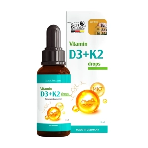 Vitamin D3+K2 Drops Sanct Bernhard 10ml - Bổ sung Vitamin D3, Vitamin K2 Vitamin D3+K2 Drops Sanct Bernhard 10ml - Bổ sung Vitamin D3, Vitamin K2