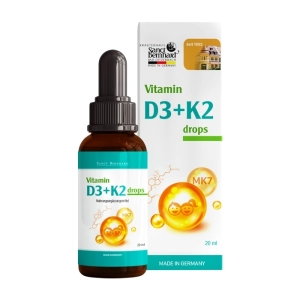 Vitamin D3+K2 Drops Sanct Bernhard 10ml - Bổ sung Vitamin D3, Vitamin K2