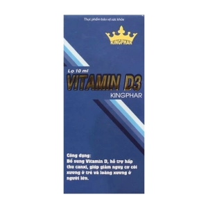 Vitamin D3 Kingphar 10ml - Bổ sung Vitamin D cho cơ thể