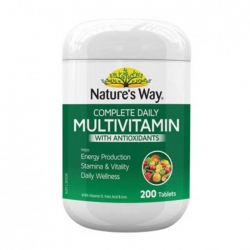 Nature’s Way Complete Daily Multivitamin Úc, Lọ 200 Viên