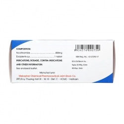 Vitamin PP 500mg Mekophar 10 vỉ x 10 viên Vitamin PP 500mg Mekophar 10 vỉ x 10 viên