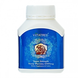 Tpbvsk Nhau thai cừu Vitatree Super Strength Sheep Placenta 60000mg - Lọ 60 viên