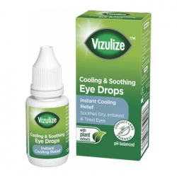 Vizulize Cooling & Soothing Eye Drops 10ml - Thuốc nhỏ mắt làm mát & dịu mắt Vizulize Cooling & Soothing Eye Drops 10ml - Thuốc nhỏ mắt làm mát & dịu mắt