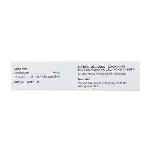 Vocfor 4mg Medbolide 3 vỉ x 10 viên (Lornoxicam)