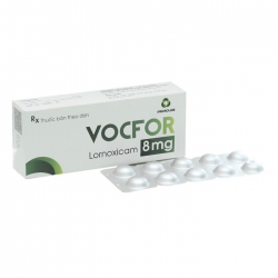 Thuốc kháng viêm Vocfor Lornoxicam 8mg, Hộp 30 viên Thuốc kháng viêm Vocfor Lornoxicam 8mg, Hộp 30 viên