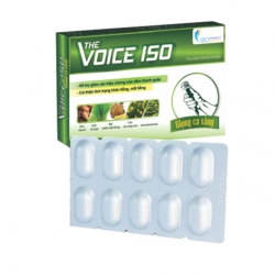 Tpbvsk Isopharco The Voice ISO, Hộp 30 viên