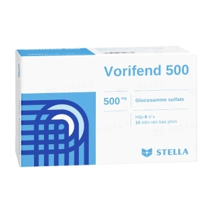 Vorifend 500 Stellapharm 6 vỉ x 10 viên (Glucosamine sulfate)