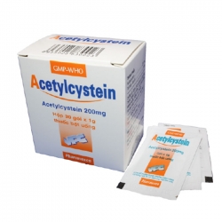 VPC Acetylcystein 200mg, Hộp 100 gói