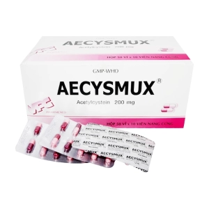Aecysmux 200mg Pharimexco 50 vỉ x 10 viên