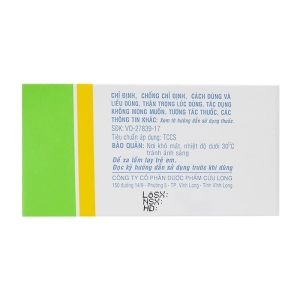 Diclofenac 50 Pharimexco 10 vỉ x 10 viên