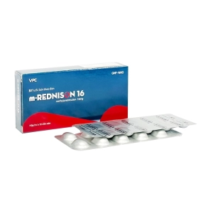 M-Rednison 16 Pharimexco 3 vỉ x 10 viên (Methylprednisolon)