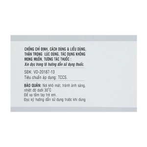 Ovac 20 Pharimexco 10 vỉ x 10 viên