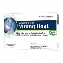 Vương Hoạt 2 vỉ x 10 viên - Viên uống bổ xương