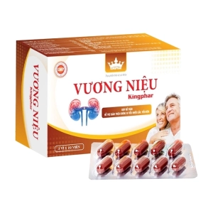 Vương Niệu Kingphar 3 vỉ x 10 viên - Hỗ trợ bổ thận, tiểu đêm
