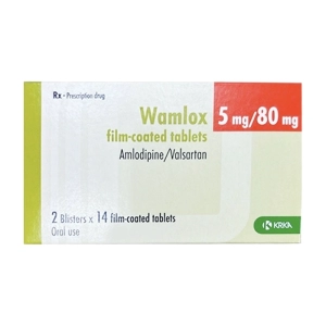 Wamlox 5mg/80mg Krka 4 vỉ x 7 viên