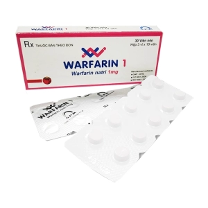 Warfarin 1 SPM 3 vỉ x 10 viên (Warfarin )