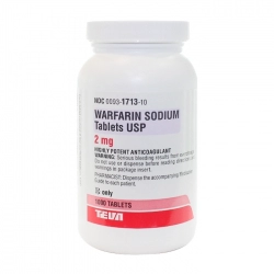 Warfarin Sodium Tablets 2mg Teva 1000 viên Warfarin Sodium Tablets 2mg Teva 1000 viên