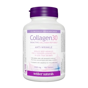 Webber Naturals Collagen 30 Anti-Wrinkle 180 viên - Bổ sung collagen cho cơ thể