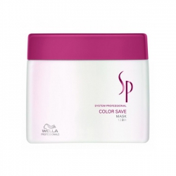 Hấp Dầu Ủ Tóc Nhuộm Wella Sp Colore Save Mask 400ml