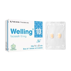 Welling 10 Fremed 1 vỉ x 2 viên (Tadalafil)