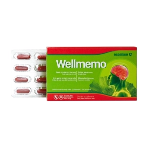 Wellmemo Aconitum 2 vỉ x 15 viên - Hỗ trợ tăng tuần hoàn máu
