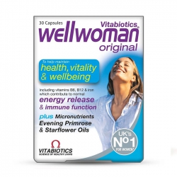 Hỗ trợ tăng cường sức khỏe, chống lão hóa Wellwoman, Hộp 30 viên Hỗ trợ tăng cường sức khỏe, chống lão hóa Wellwoman, Hộp 30 viên