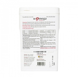 Womega For Woman tăng cường sức khỏe tim mạch phụ nữ