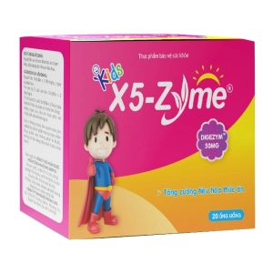 X5-Zyme Abipha 20 ống x 5ml - Hỗ trợ tăng cường tiêu hóa
