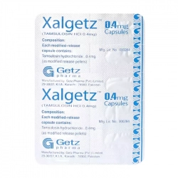 Xalgetz 0.4mg 1 vỉ x 10 viên - Trị phì đại tuyến tiền liệt Xalgetz 0.4mg 1 vỉ x 10 viên - Trị phì đại tuyến tiền liệt