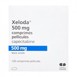 Xeloda 500mg Chepla Pharm 12 vỉ x 10 viên