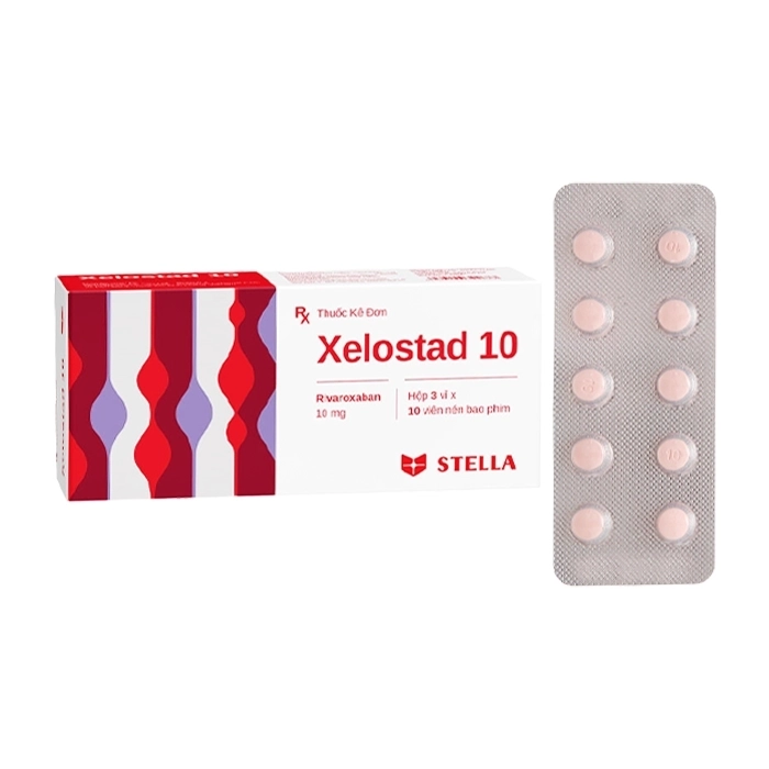 Xelostad 10 Stellapharm 3 vỉ x 10 viên Xelostad 10 Stellapharm 3 vỉ x 10 viên