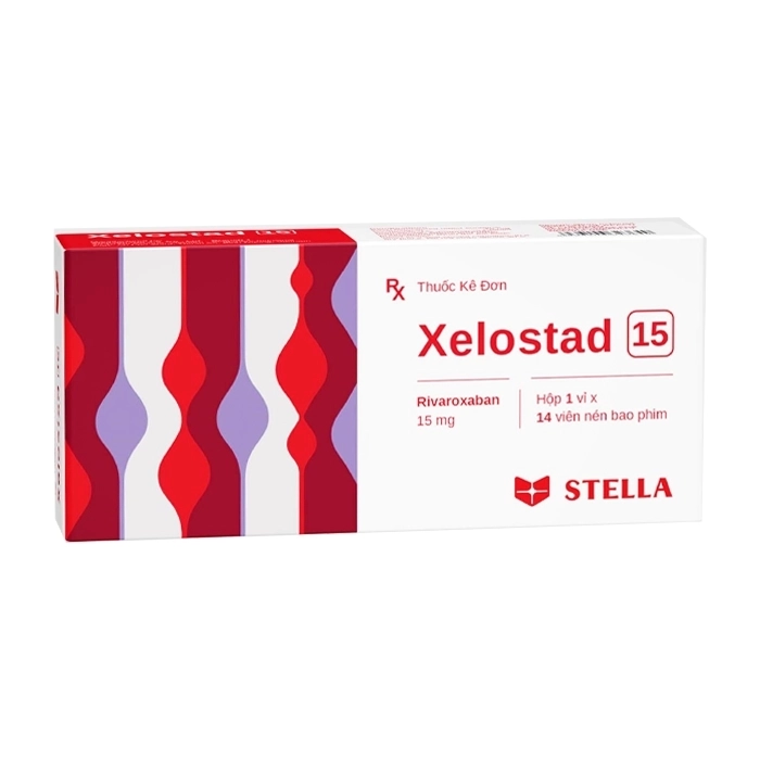Xelostad 15 Stellapharm 1 vỉ x 14 viên