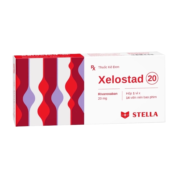 Xelostad 20 Stellapharm 1 vỉ x 14 viên