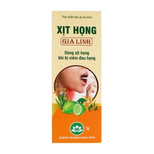 Xịt Họng Gia Linh Hoa Linh 20ml – Hỗ trợ đau rát họng