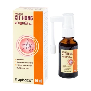 Xịt họng Methorphan Bee Traphaco 30ml Xịt họng Methorphan Bee Traphaco 30ml