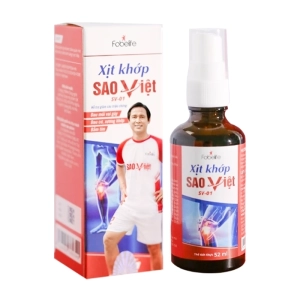Xịt Khớp Sao Việt Fobelife 52ml