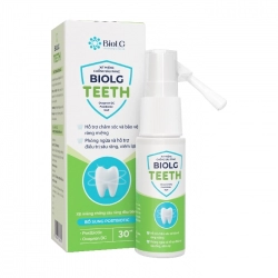 Xịt Miệng Chống Sâu Răng Biolg Teeth 30ml