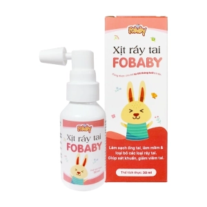 Xịt Ráy Tai Fobaby Fobelife 30ml Xịt Ráy Tai Fobaby Fobelife 30ml