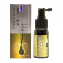 Xịt tóc dược liệu Thái Dương - Lọ 30 ml Xịt tóc dược liệu Thái Dương - Lọ 30 ml