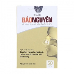 Xoang Bảo Nguyên 50 viên – Giúp thông mũi, giảm viêm mũi