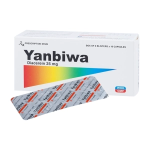Yanbiwa 25mg Davipharm, 6 vỉ x 10 viên Yanbiwa 25mg Davipharm, 6 vỉ x 10 viên