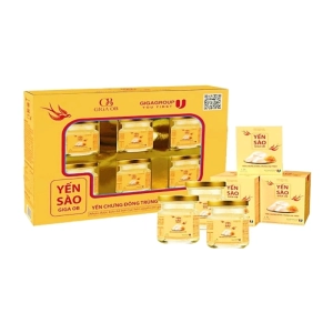 Yến Sào Giga OB 1 hũ x 70g – Yến chưng đông trùng hạ thảo