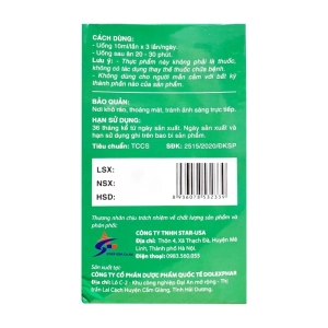 Yogast StarUSA Dolexphar 20 gói x 10ml Yogast StarUSA Dolexphar 20 gói x 10ml