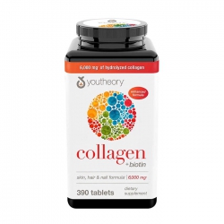 Collagen + Biotin Youtheory 390 viên – Viên uống đẹp da móng tóc