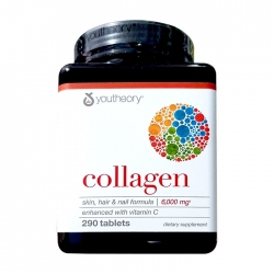 Collagen + Biotin Youtheory 390 viên – Viên uống đẹp da móng tóc