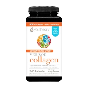 Youtheory Concentrated Effect Verisol Collagen 345 viên - Viên uống bổ sung Collagen