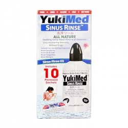 Yukimed Sinus Rinse (1 bình 240ml + 10 gói) - Dung dịch vệ sinh mũi xoang Yukimed Sinus Rinse (1 bình 240ml + 10 gói) - Dung dịch vệ sinh mũi xoang