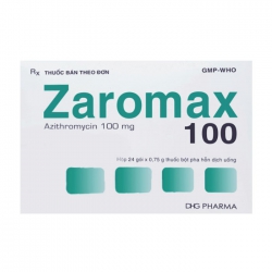 Zaromax 100mg DHG 24 gói Zaromax 100mg DHG 24 gói