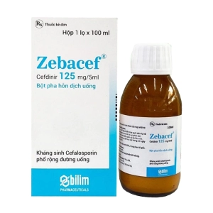 Zebacef 125mg/5ml Bilim Ilac 100ml (Cefdinir)